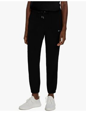 WHITE CROSS Black Jogger Scrub Pants for Women Petite Size